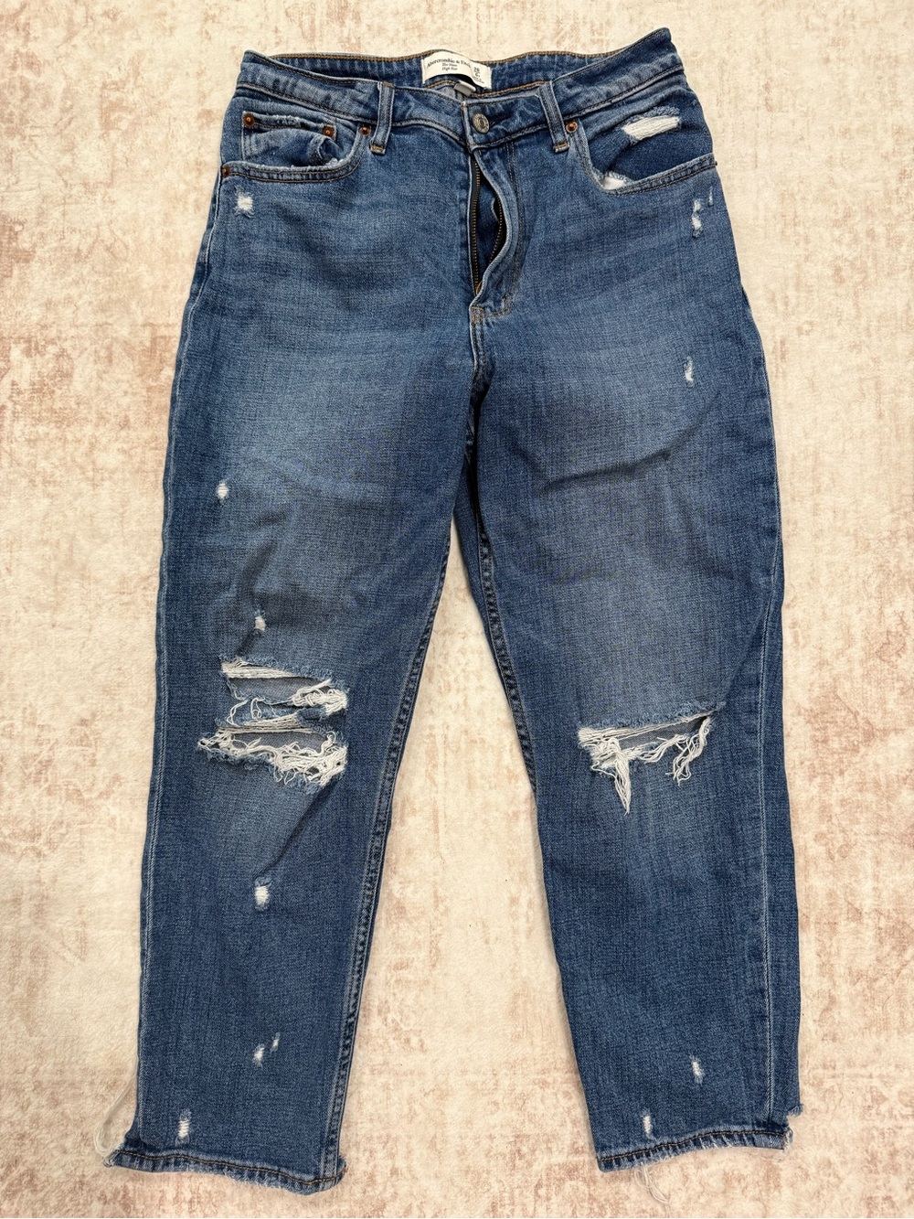 Curve love high rise mom jeans